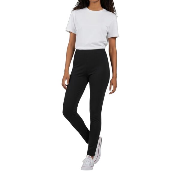 Universal Standard Roya Cropped Leggings Black Sand 4XS Cotton Modal Stretch - Picture 1 of 11
